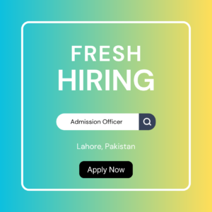 Admission Officer Jobs Lahore