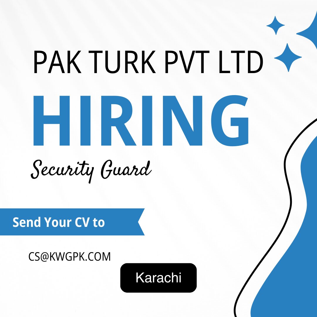 Security Guard Job Karachi
