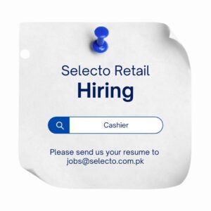 Cashier Jobs Faisalabad 2025